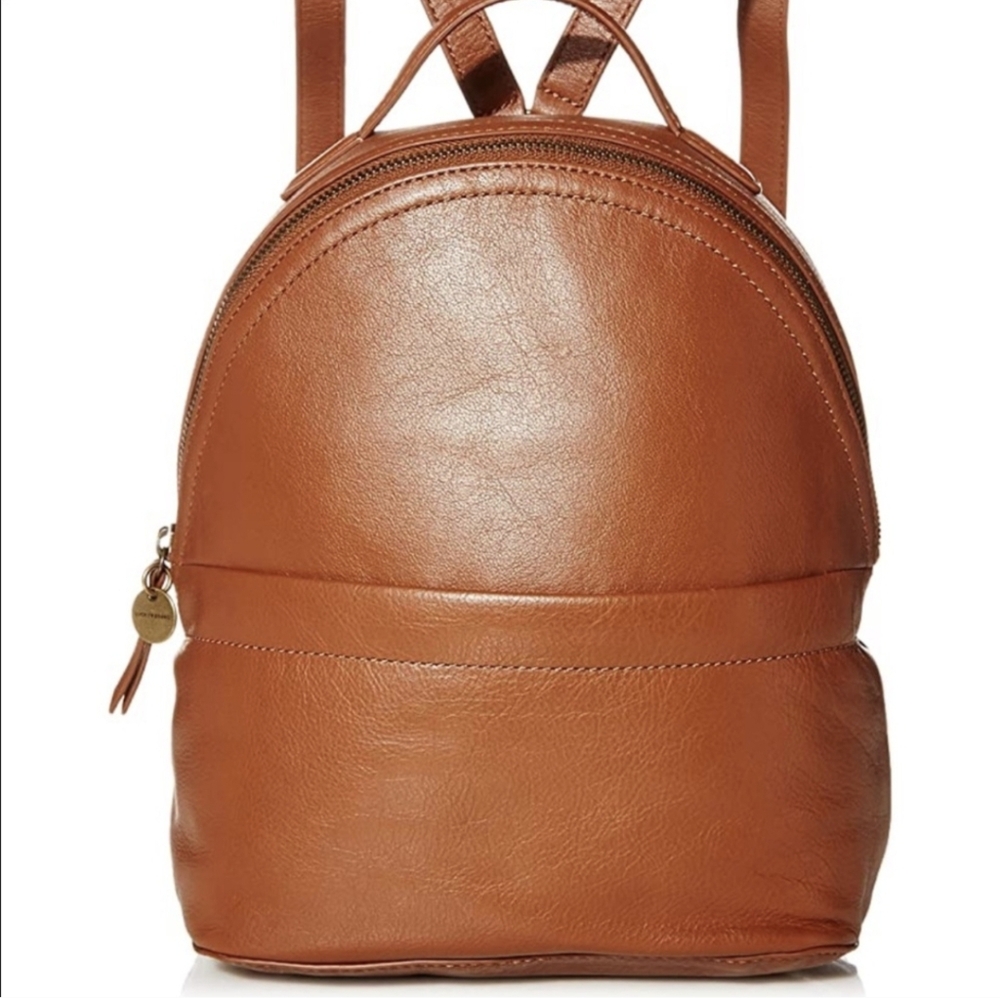 Lucky Brand Backpack Brown Leather Backpack - Picture 1 of 7